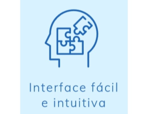 Interface Fácil e Intuitiva